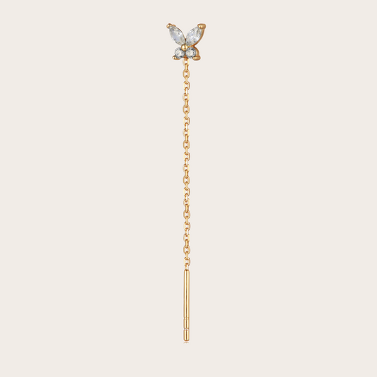 Orecchini Catenina Fairy ORO trasparente