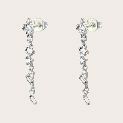 Orecchini Sparkle ARGENTO Trasparente