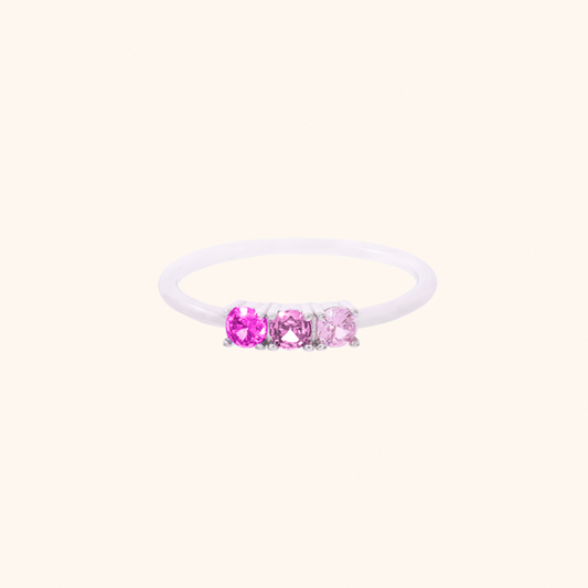 Anello Dreamy ARGENTO rosa