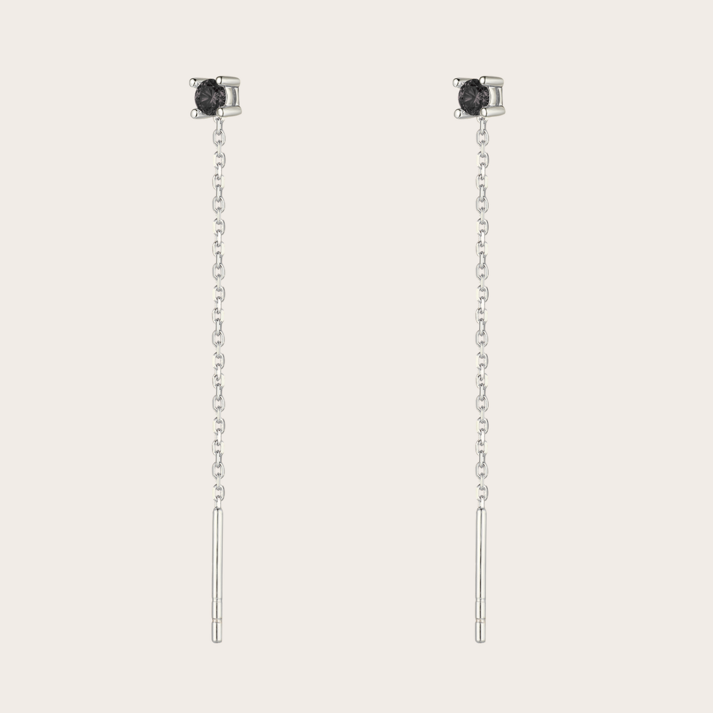 Orecchini Dreamy ARGENTO nero