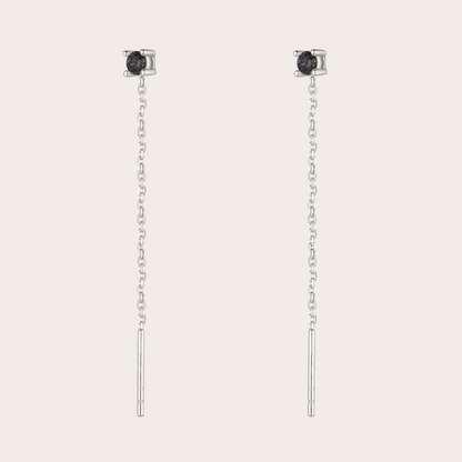Orecchini Dreamy ARGENTO nero