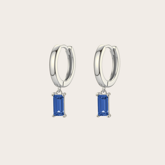 Hoops Stormy ARGENTO blu pastello