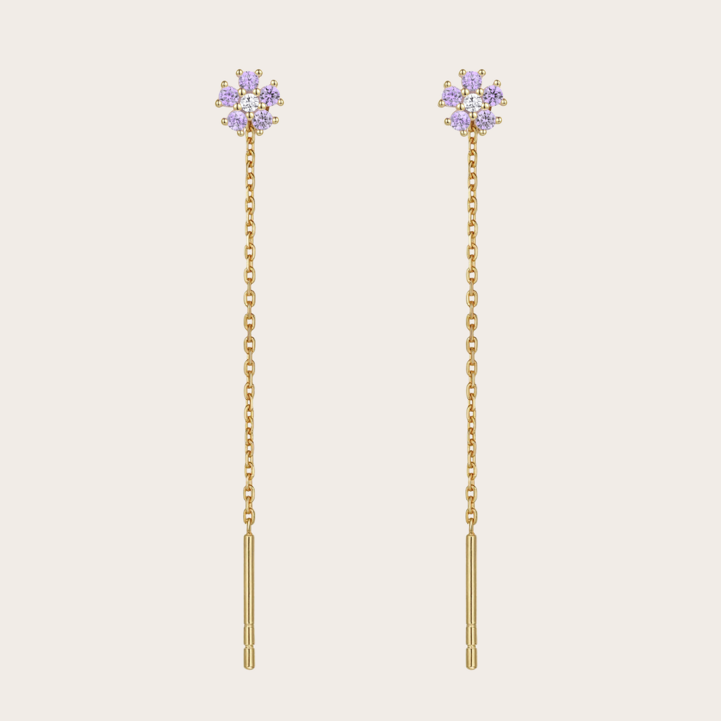 Catenina Daisy ORO lilla