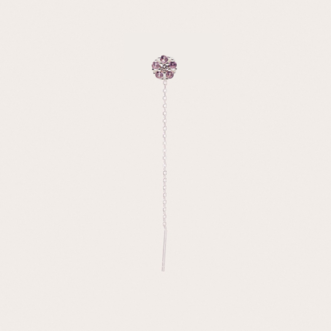 Catenina Daisy ARGENTO rosa PREORDINE