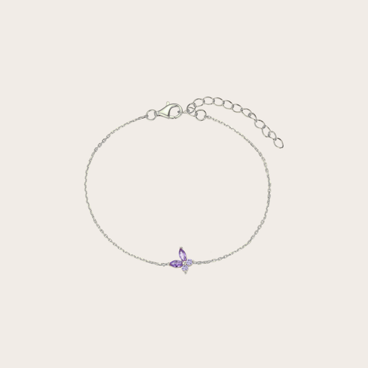 Bracciale Fairy ARGENTO viola