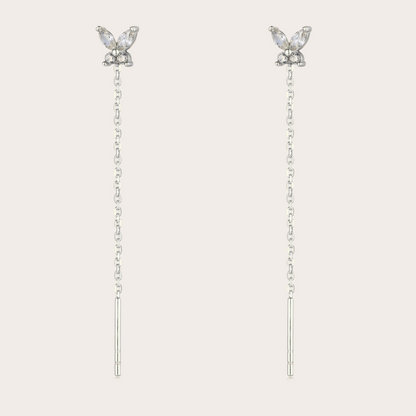 Orecchini Catenina Fairy ARGENTO Trasparente