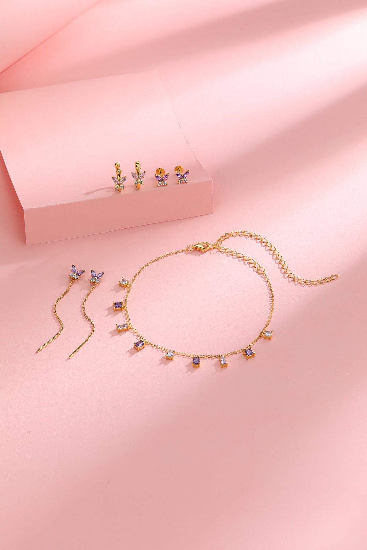 Ear cuff Fairy ORO trasparente