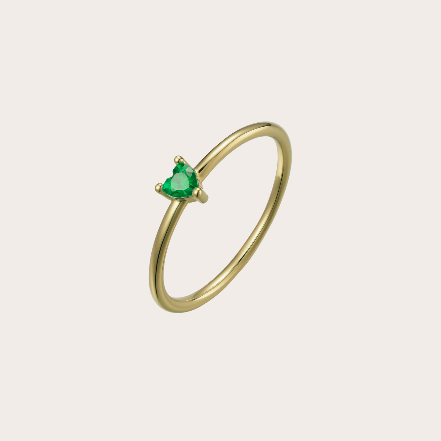 Anello Heartily ORO verde