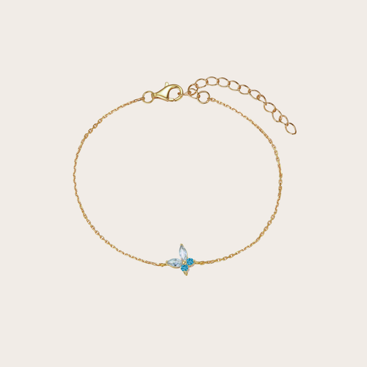 Bracciale Fairy ORO azzurro