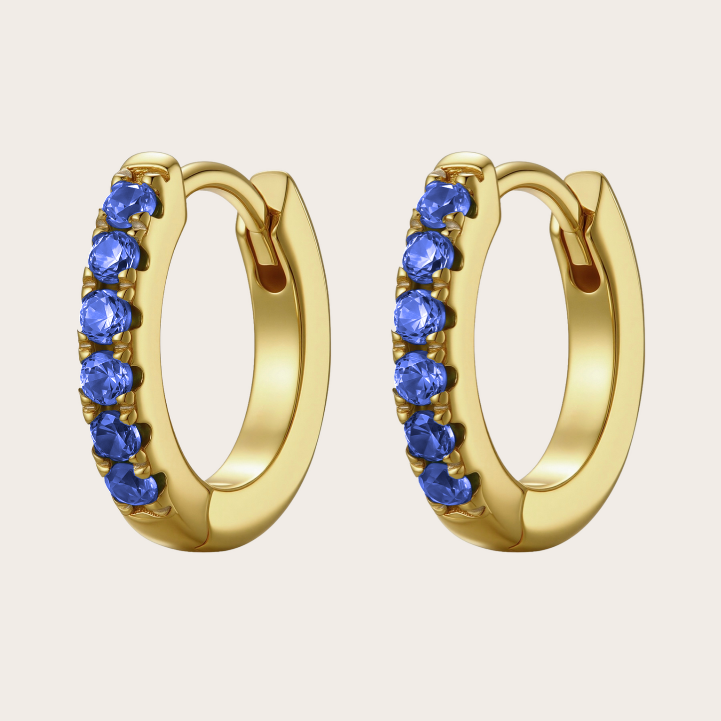 Hoops Infinity ORO blu pastello