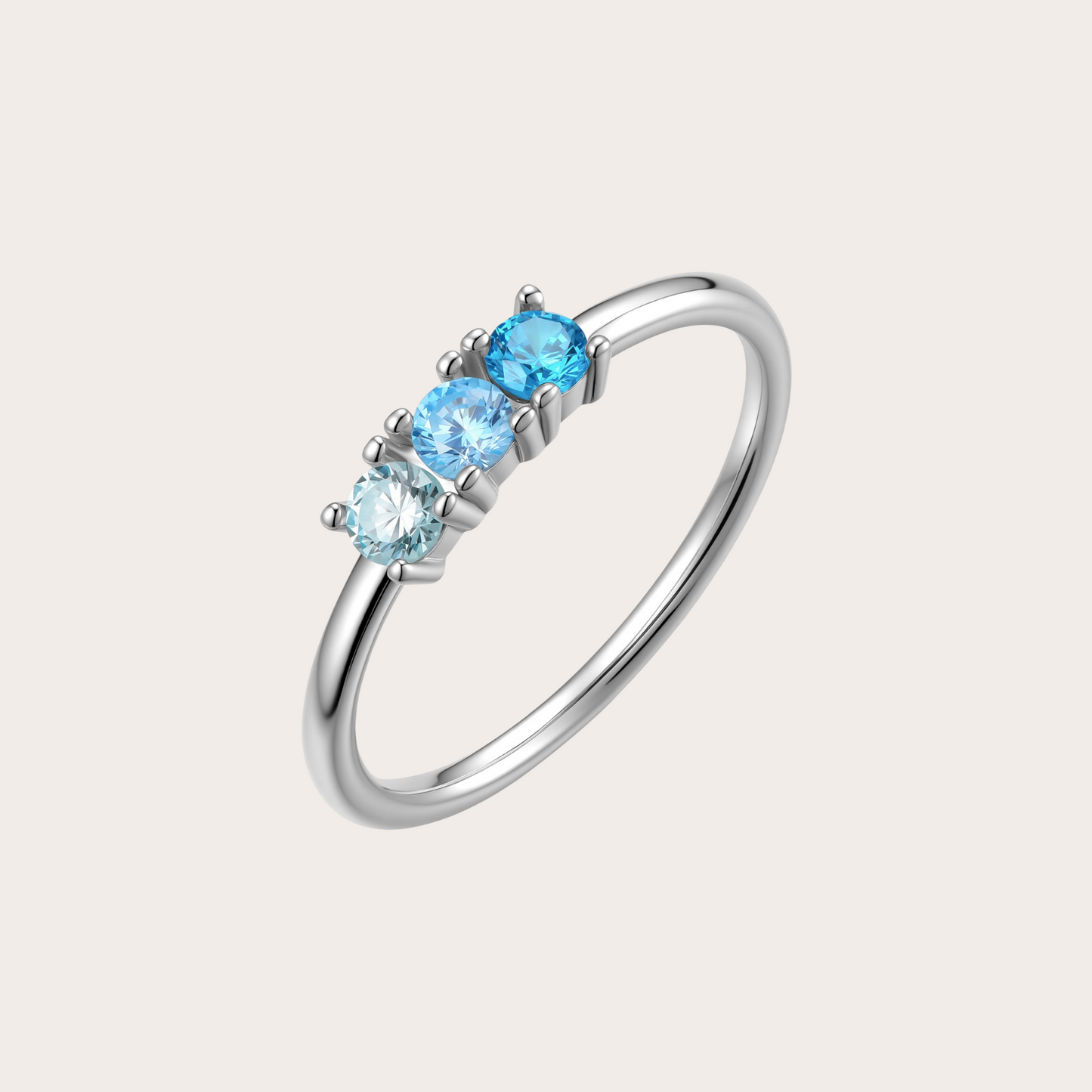 Anello Dreamy ARGENTO azzurro