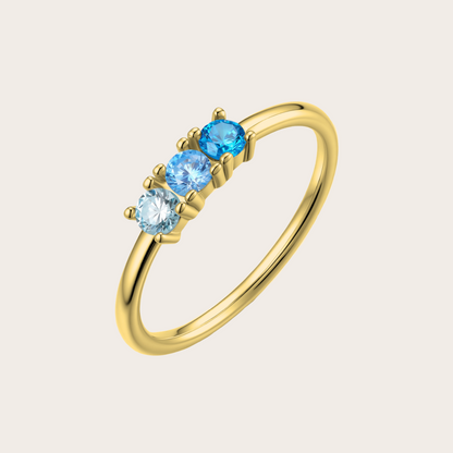 Anello Dreamy ORO azzurro