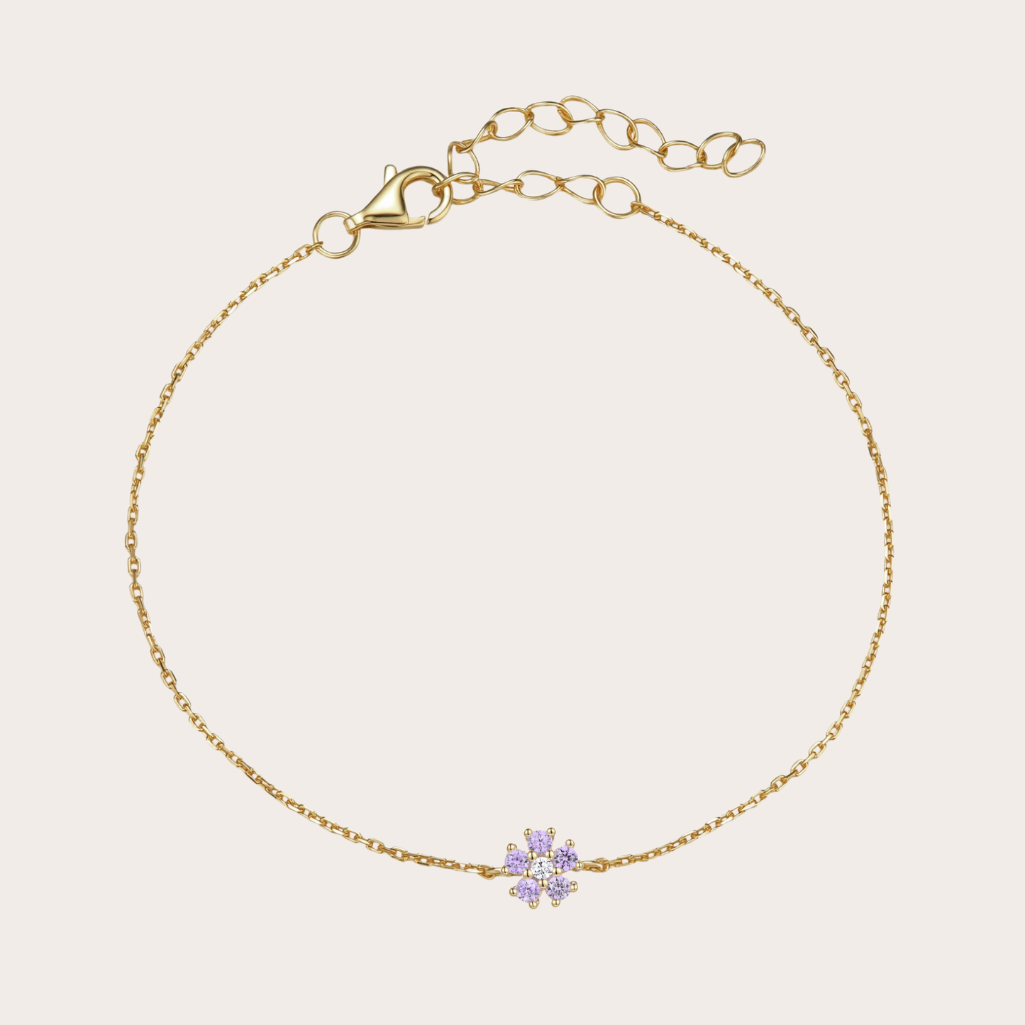 Bracciale Daisy ORO Lilla