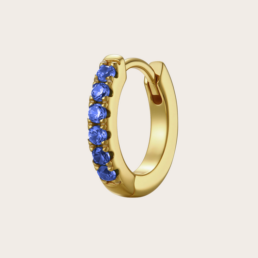 Hoops Infinity ORO blu pastello