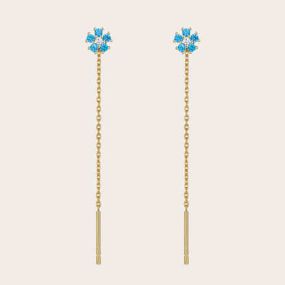 Catenina Daisy ORO azzurro