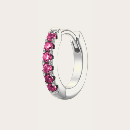 Hoops Infinity ARGENTO fucsia