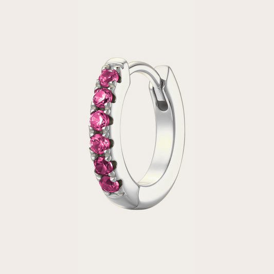 Hoops Infinity ARGENTO fucsia