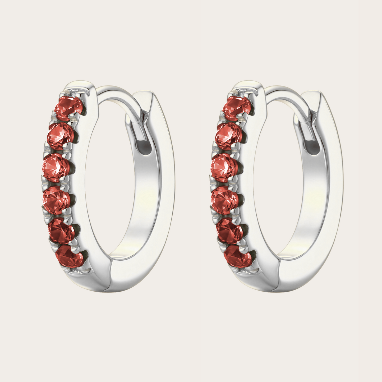 Hoops Infinity ARGENTO rosso
