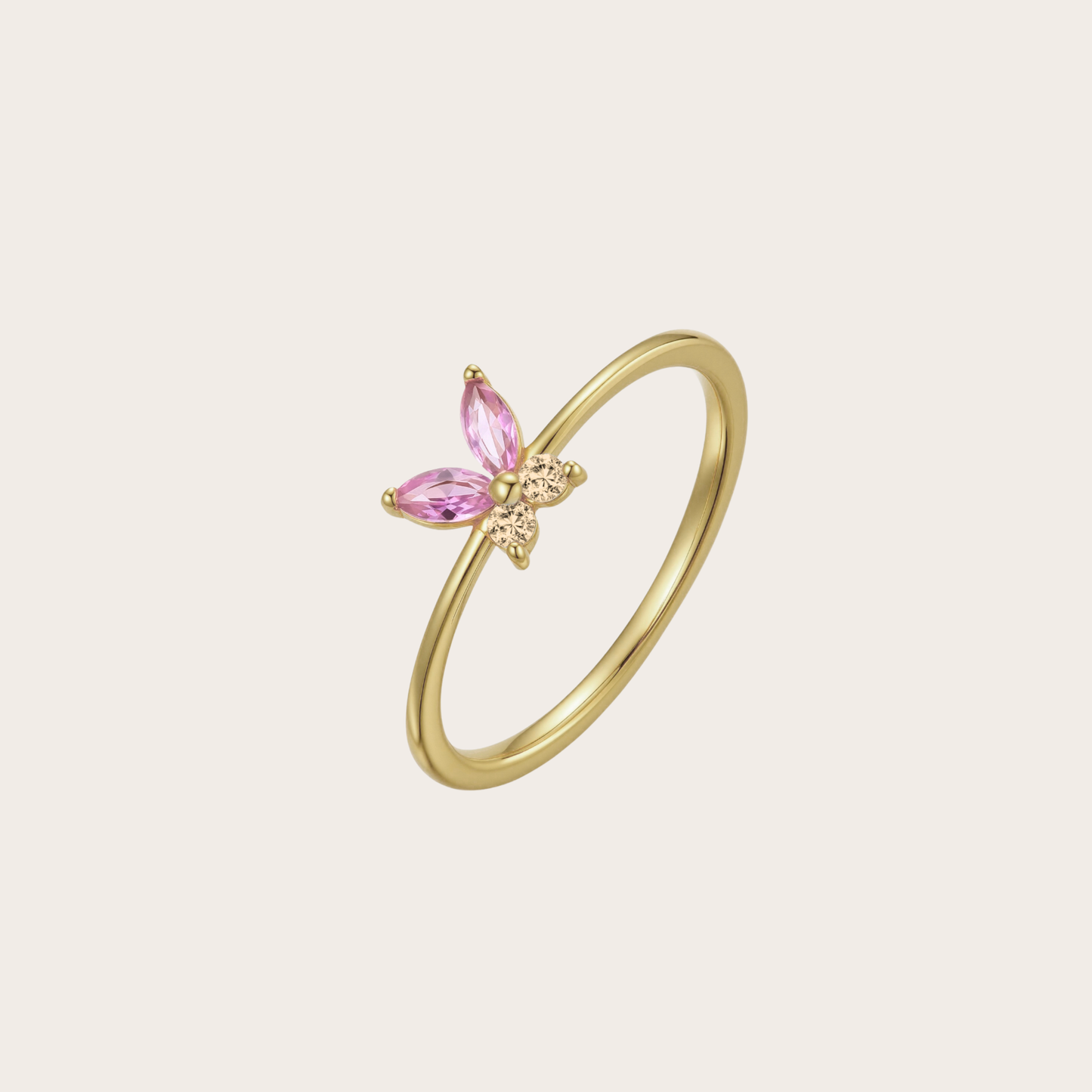 Anello Fairy ORO rosa e rame