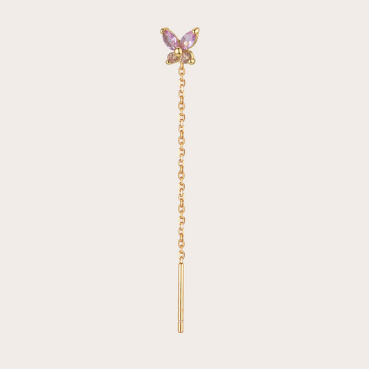 Orecchini Catenina Fairy ORO rosa e rame