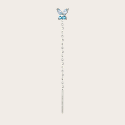 Orecchini Catenina Fairy ARGENTO azzurro