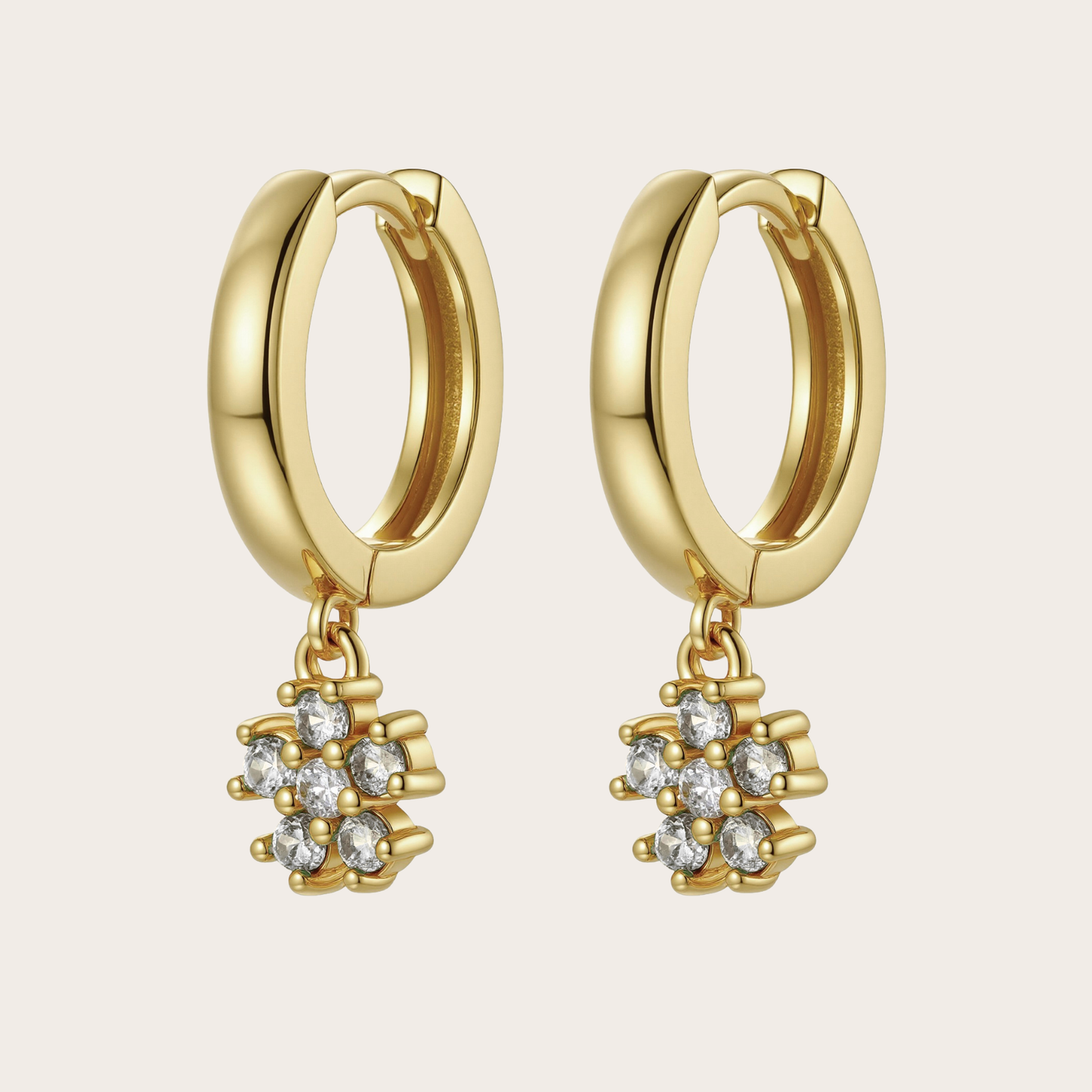 Hoops Daisy ORO Trasparente