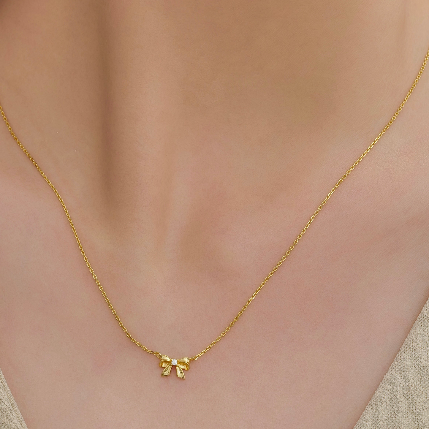 Collana Fiocco ARGENTO