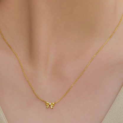 Collana Fiocco ARGENTO