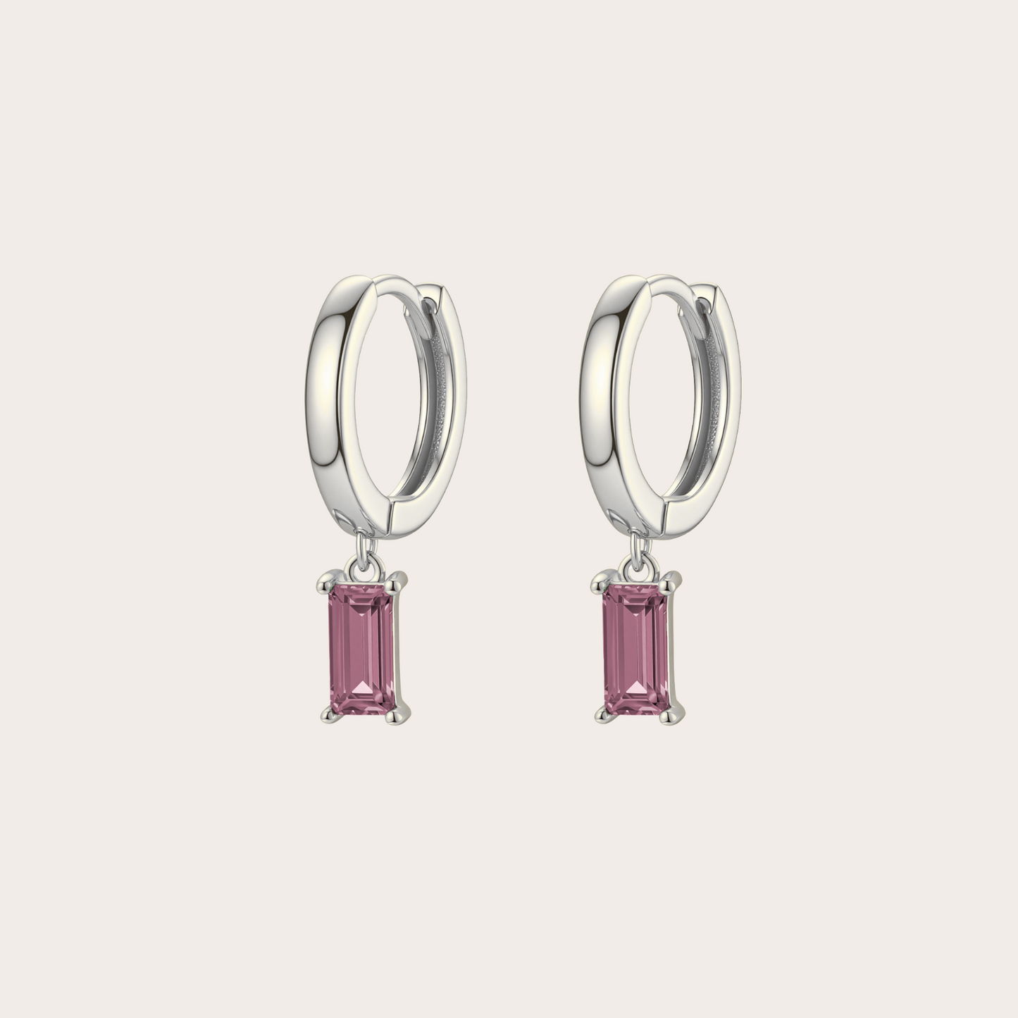 Hoops Stormy ARGENTO malva