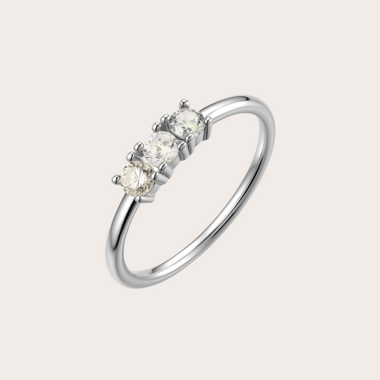 Anello Dreamy ARGENTO trasparente