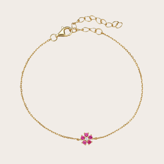 Bracciale Daisy ORO Fucsia