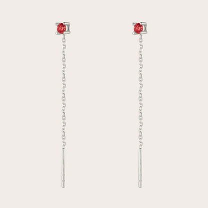 Orecchini Dreamy ARGENTO rosso
