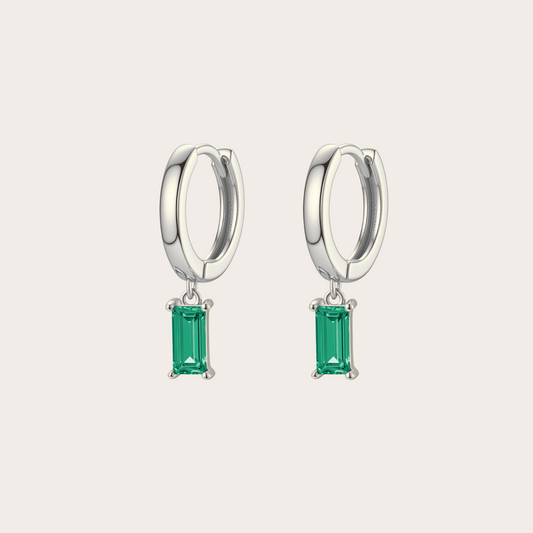 Hoops Stormy ARGENTO verde acqua