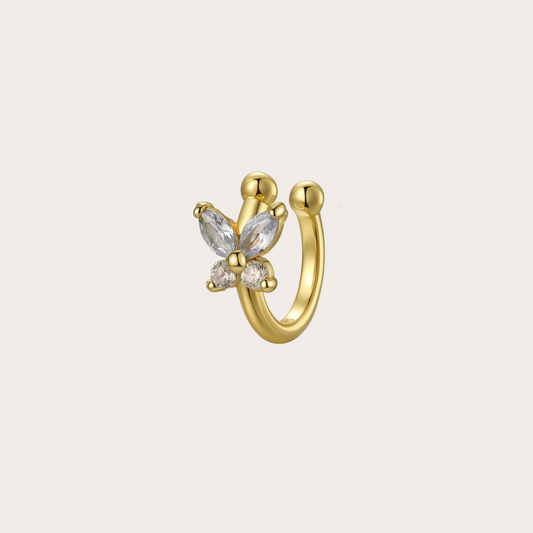 Ear cuff Fairy ORO trasparente