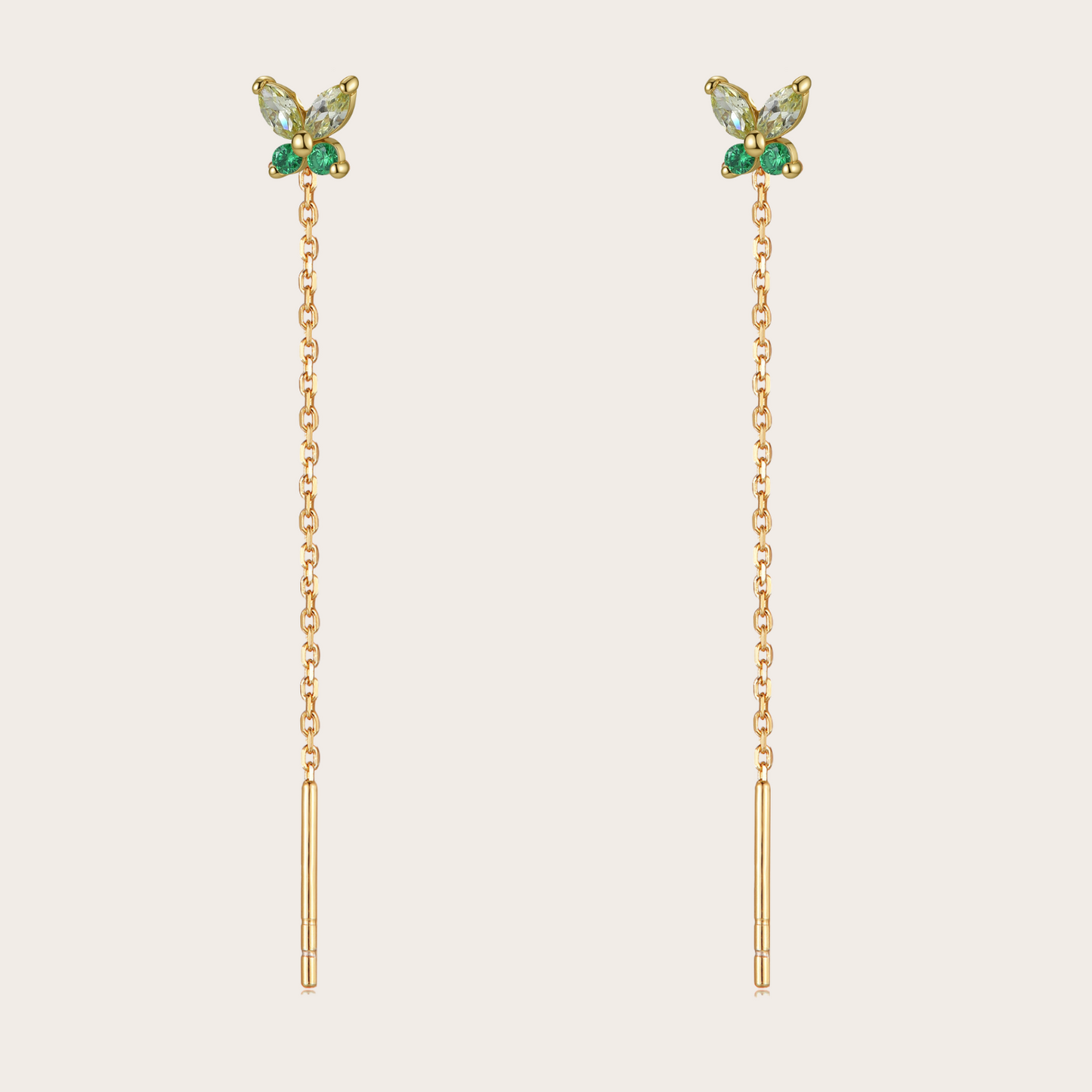 Orecchini Fairy ORO verde