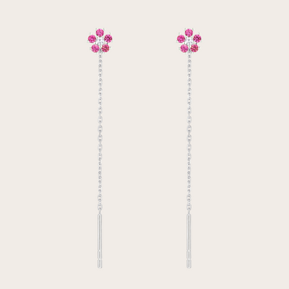Catenina Daisy ARGENTO fucsia