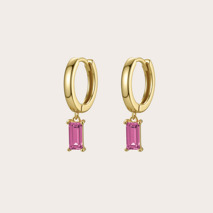 Hoops Stormy ORO rosa medio