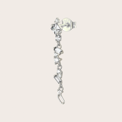 Orecchini Sparkle ARGENTO Trasparente