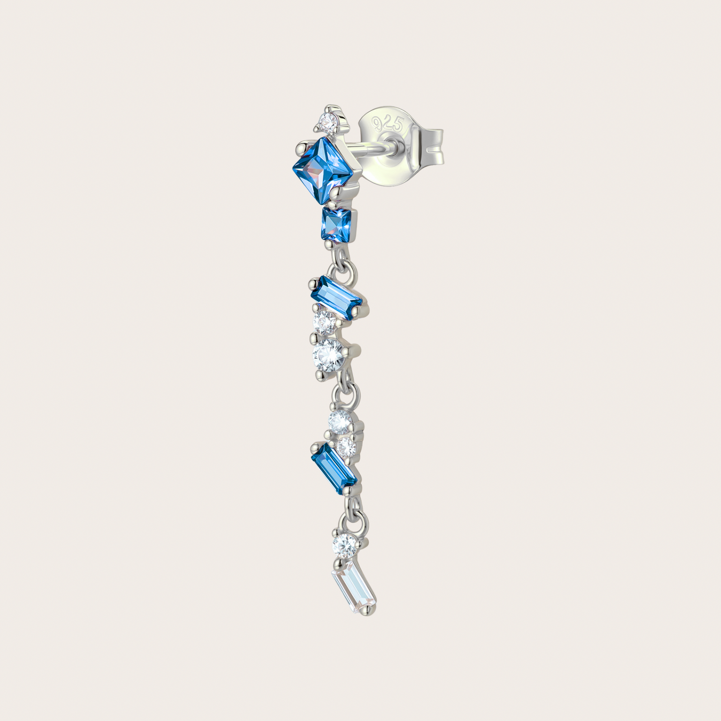 Orecchini Sparkle ARGENTO Azzurro