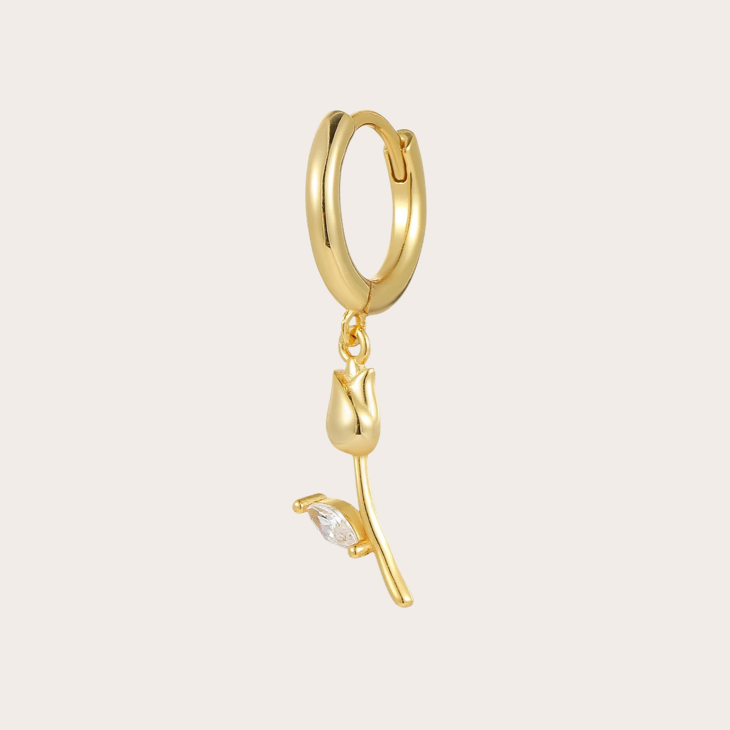 Orecchini Hoops Tulip ORO
