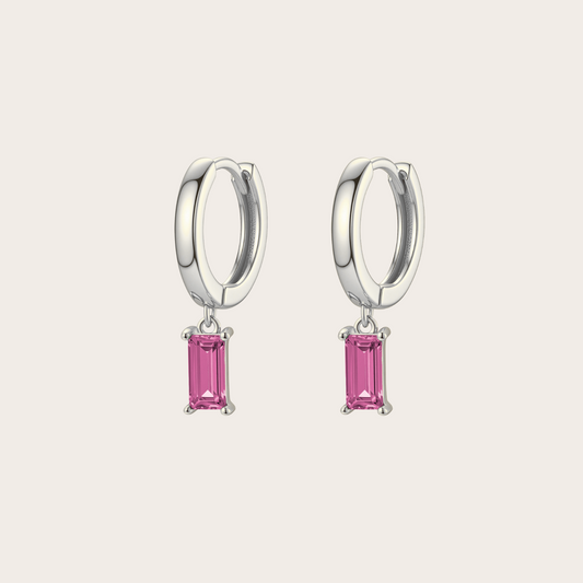 Hoops Stormy ARGENTO rosa medio