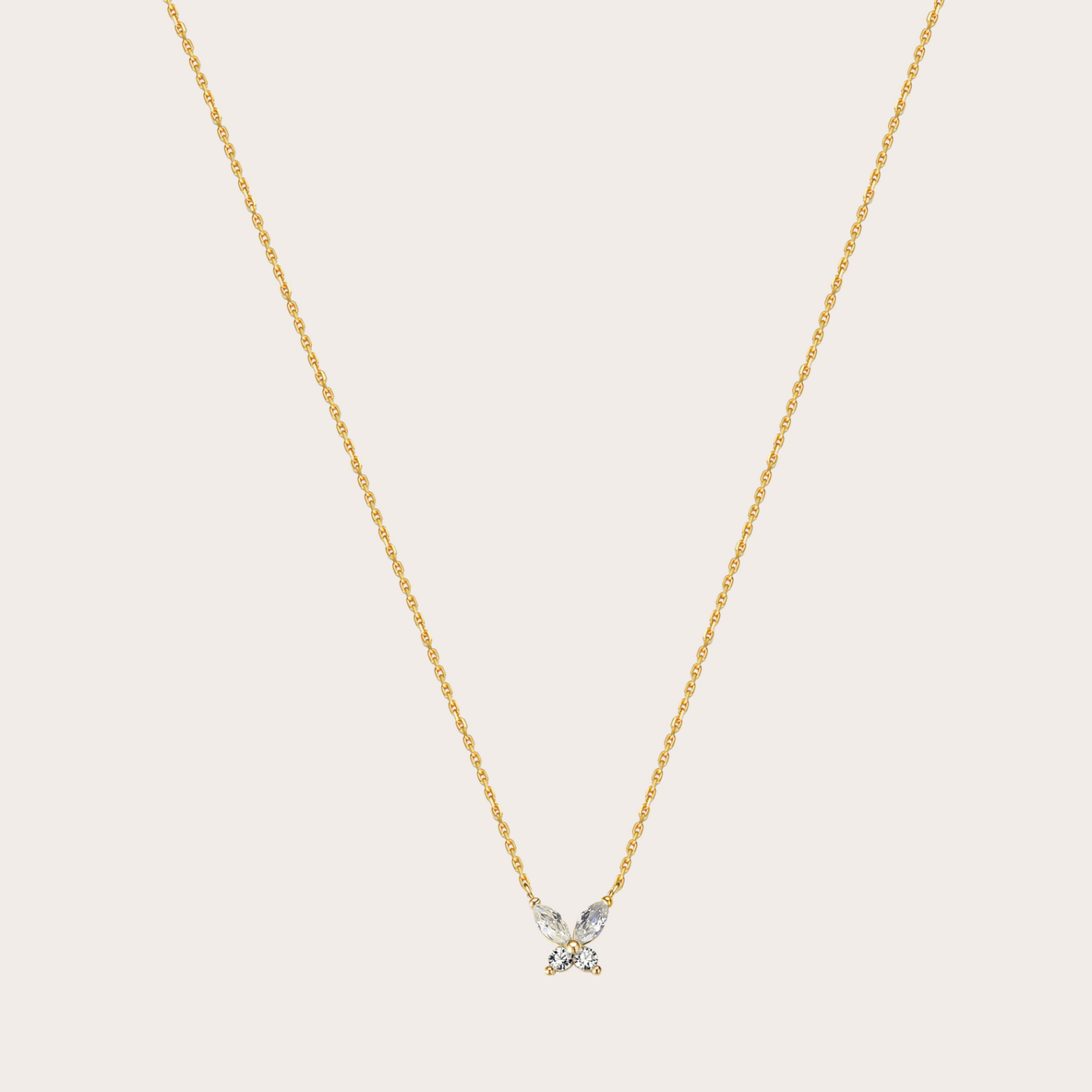 Collana Fairy ORO trasparente