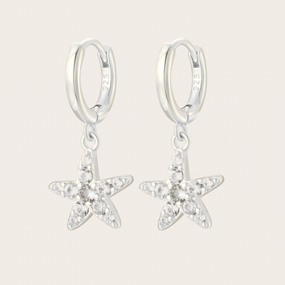 Hoops Wavy Argento Trasparenti
