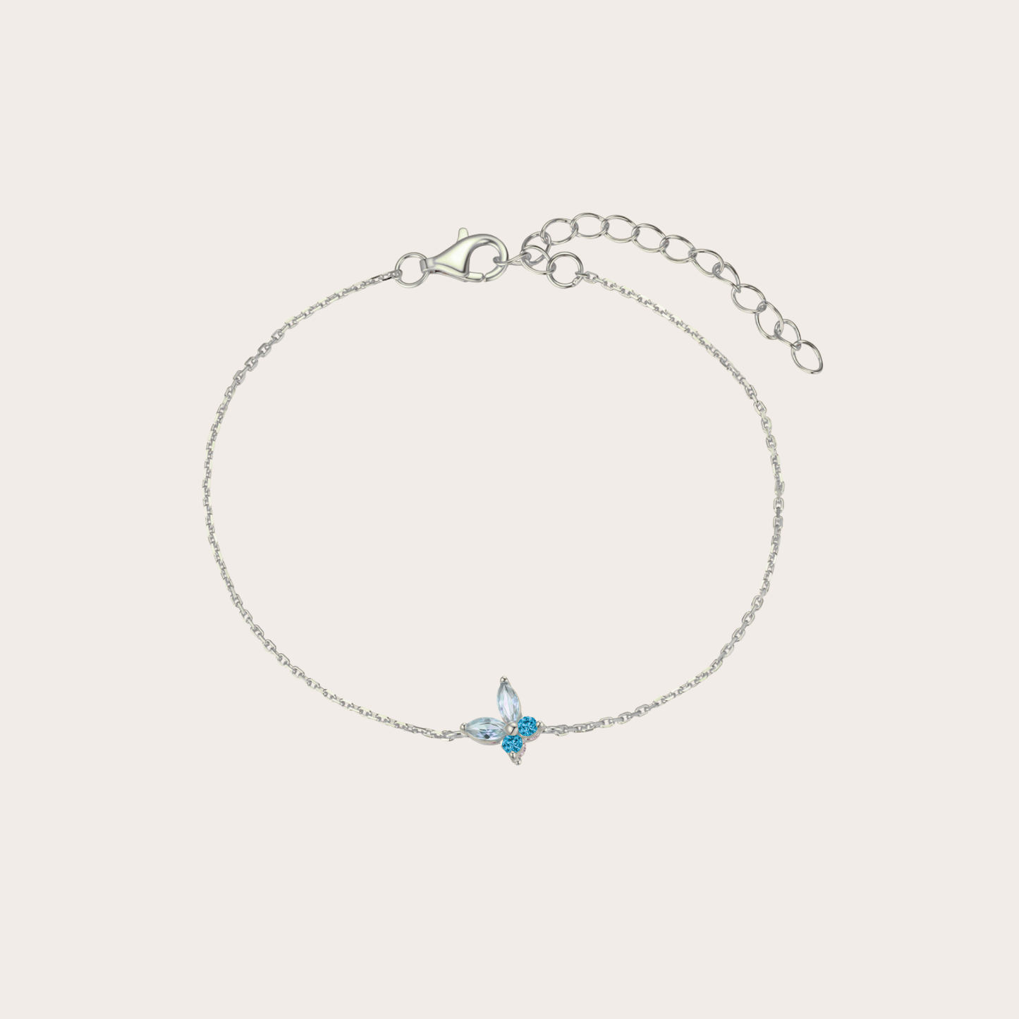 Bracciale Fairy ARGENTO azzurro