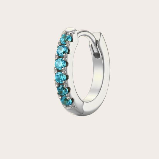Hoops Infinity ARGENTO azzurro
