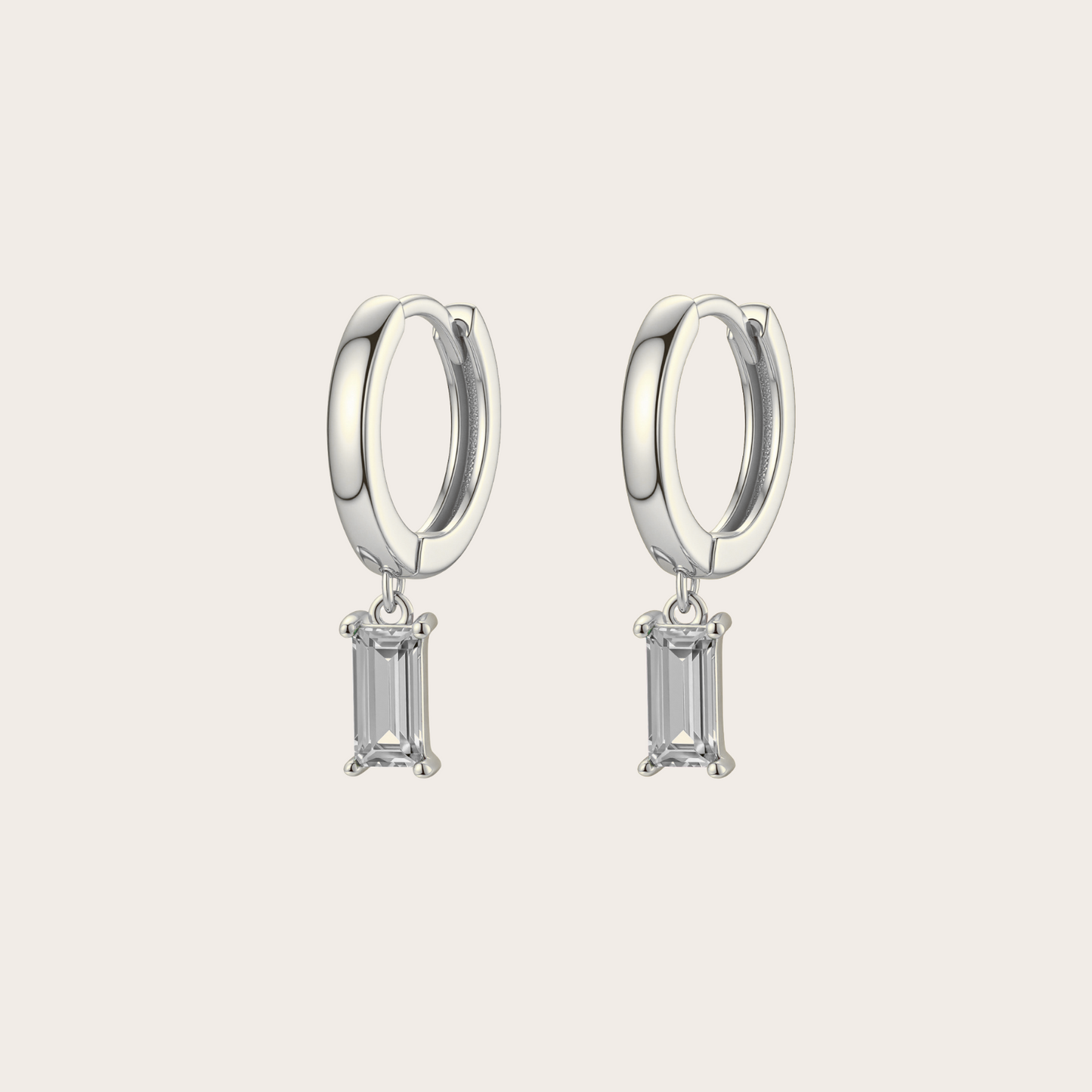 Hoops Stormy ARGENTO trasparente
