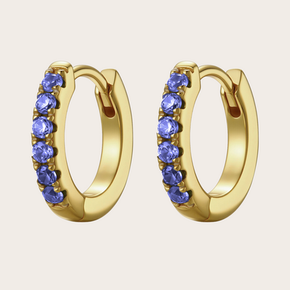 Hoops Infinity ORO tanzanite