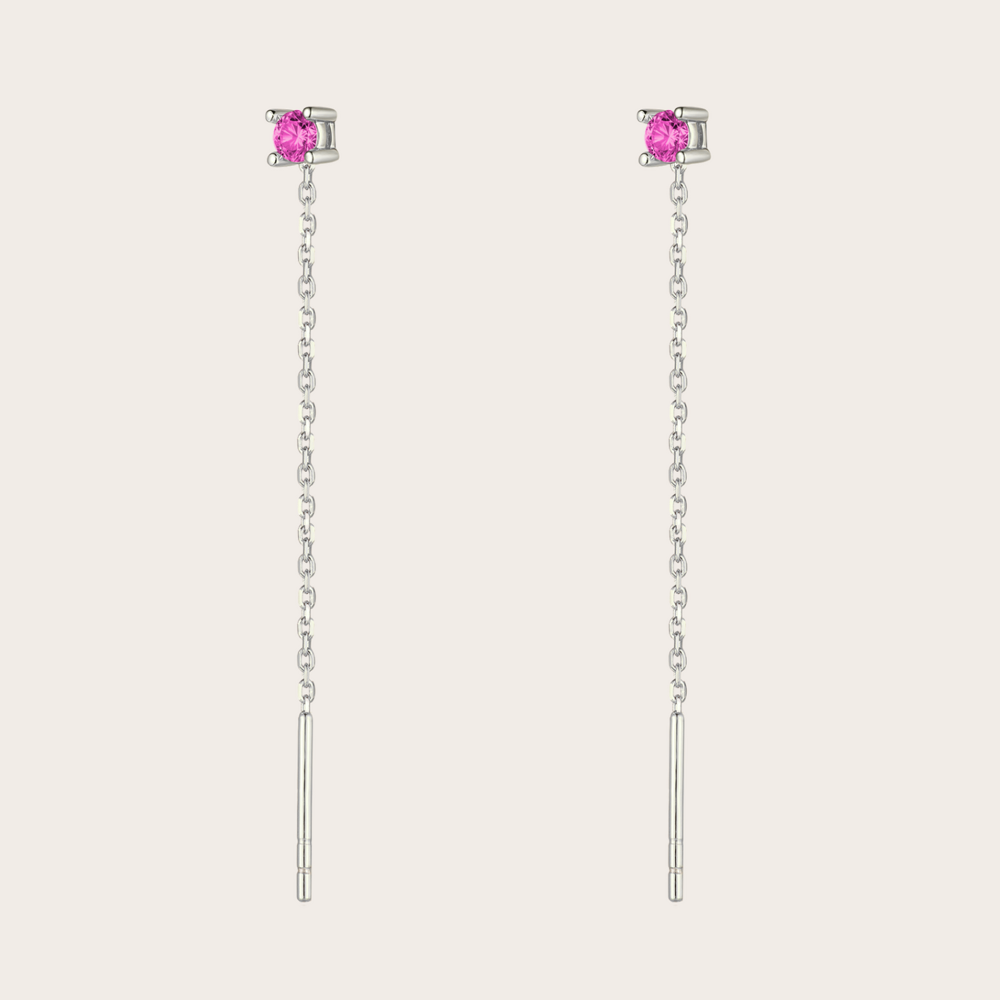Orecchini Dreamy ARGENTO rosa medio
