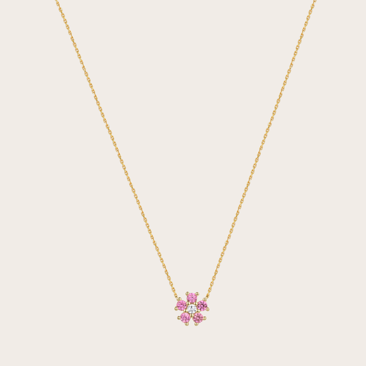 Collana Daisy ORO rosa