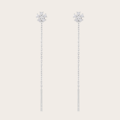 Catenina Daisy ARGENTO Trasparente